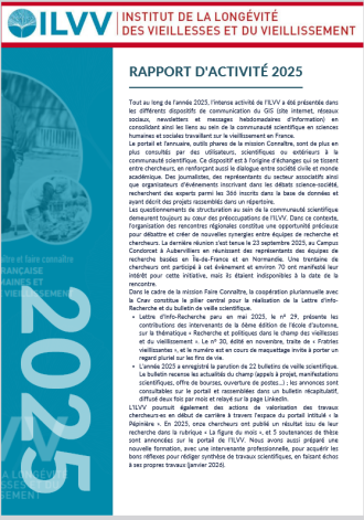 Rapport d'activité 2025
